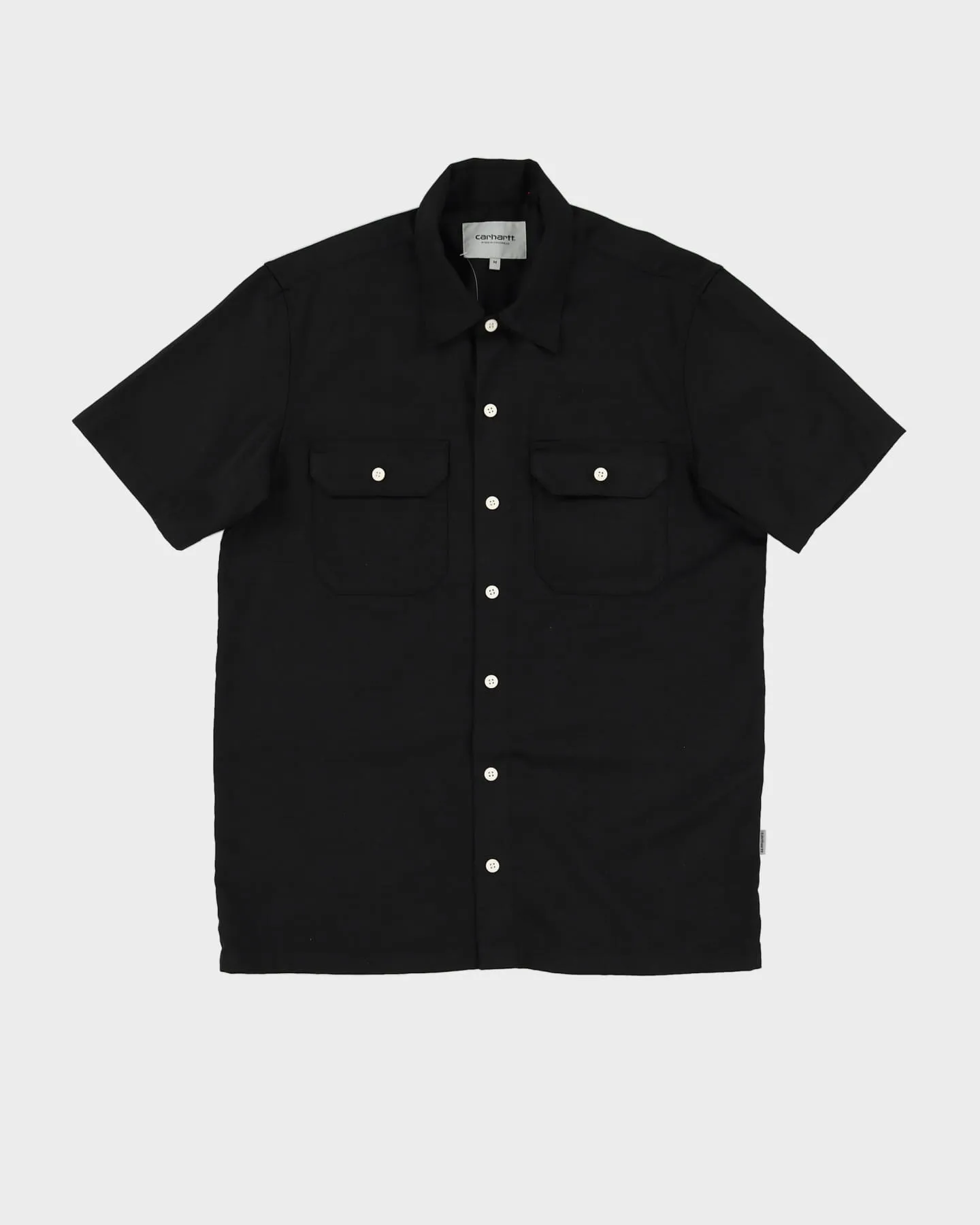 00s Carhartt Black Work Shirt - M