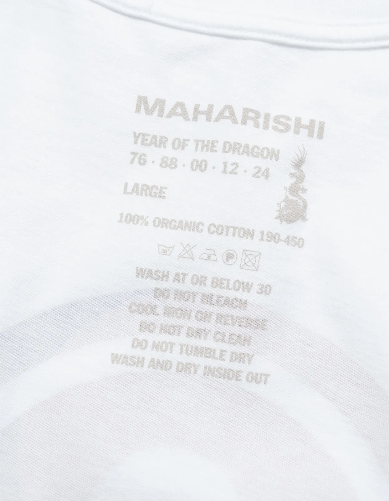 1388 Maharishi Pax Cultura T-Shirt White