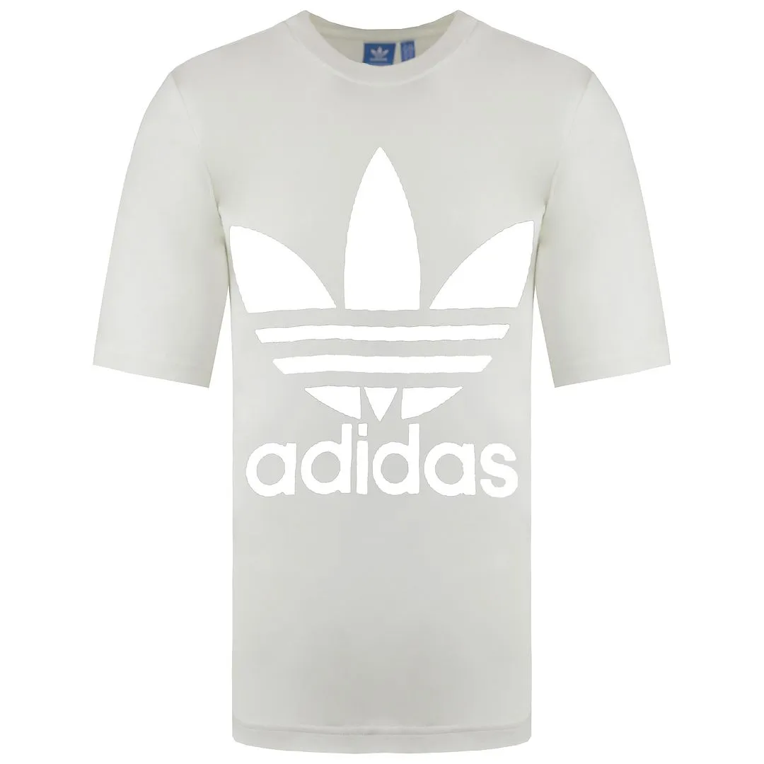 Adidas AC Boxy Mens Off White T-Shirt