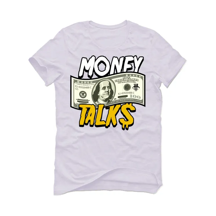 Air Jordan 6 Yellow Ochre | illcurrency White T-Shirt (MONEY TALK)