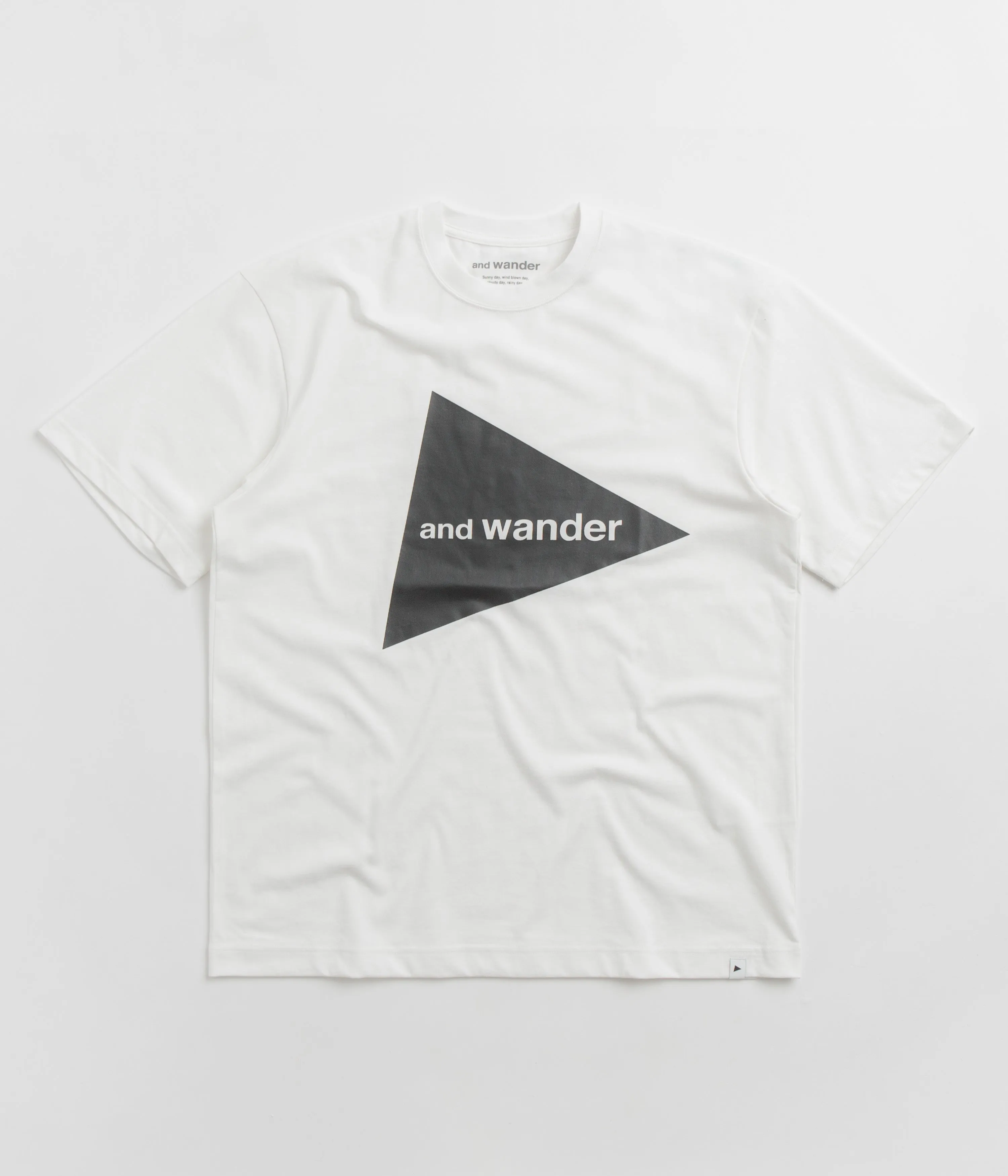 and wander Logo T-Shirt - White