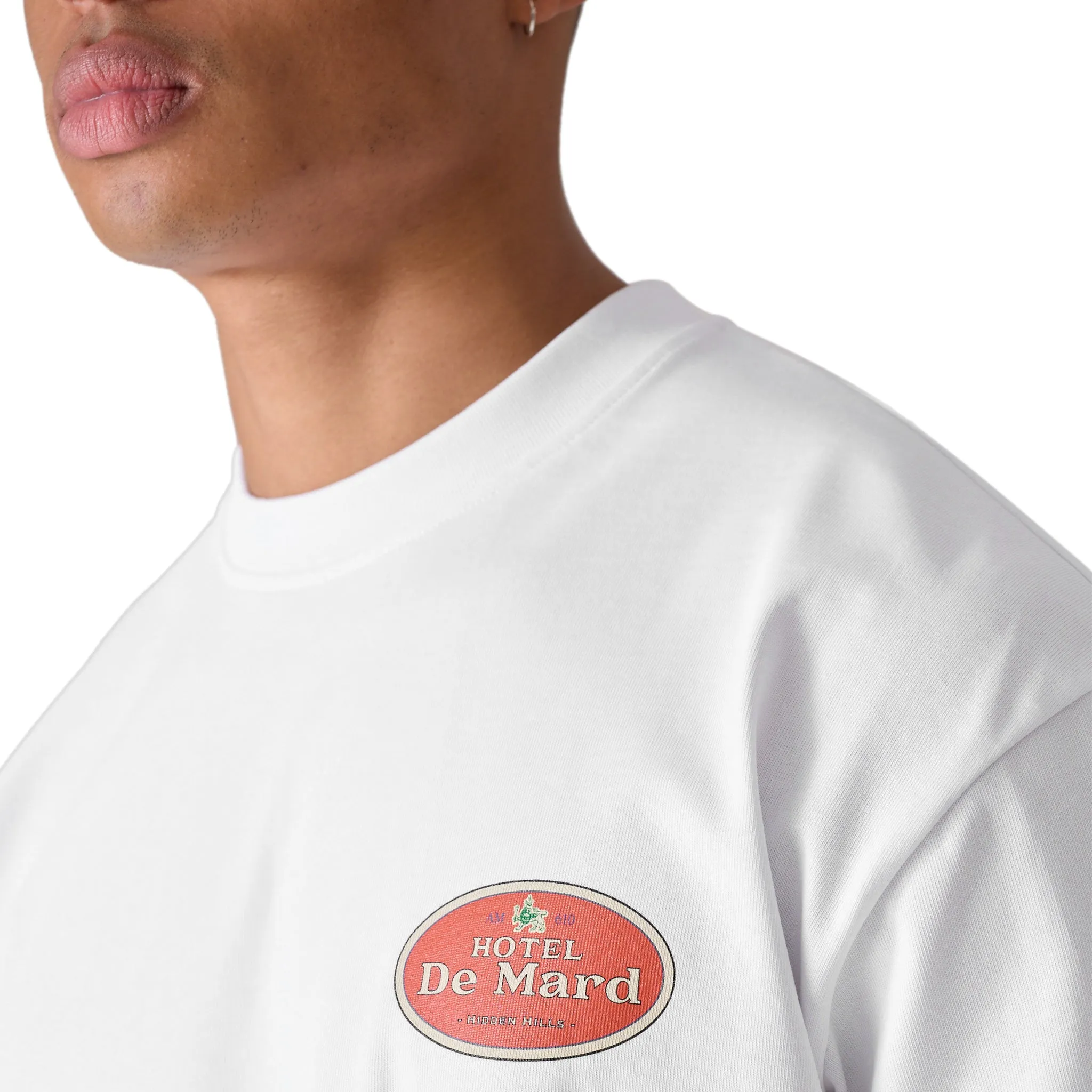 Azat Mard Hotel De Mard T Shirt White