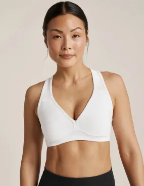 Beyond Yoga Lift & Support Bra - White