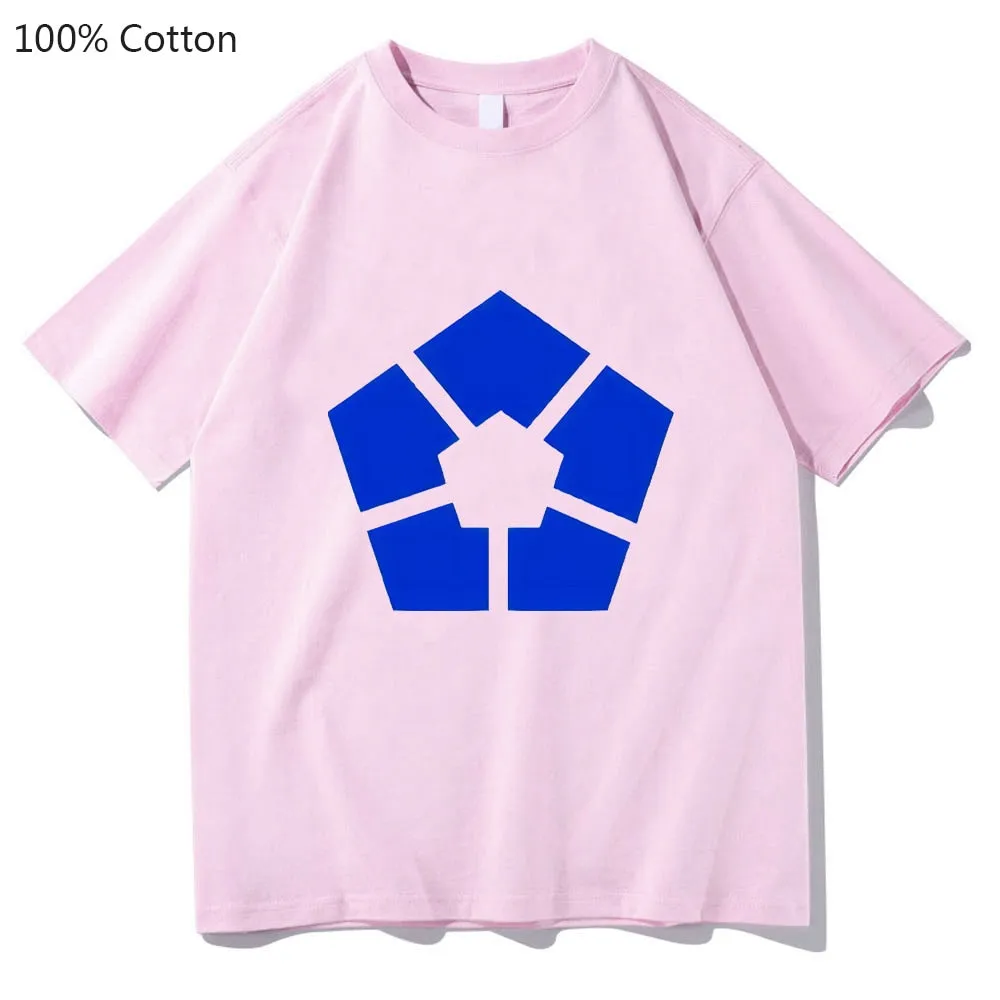 Blue Lock Logo Cool Anime T-Shirt High Quality