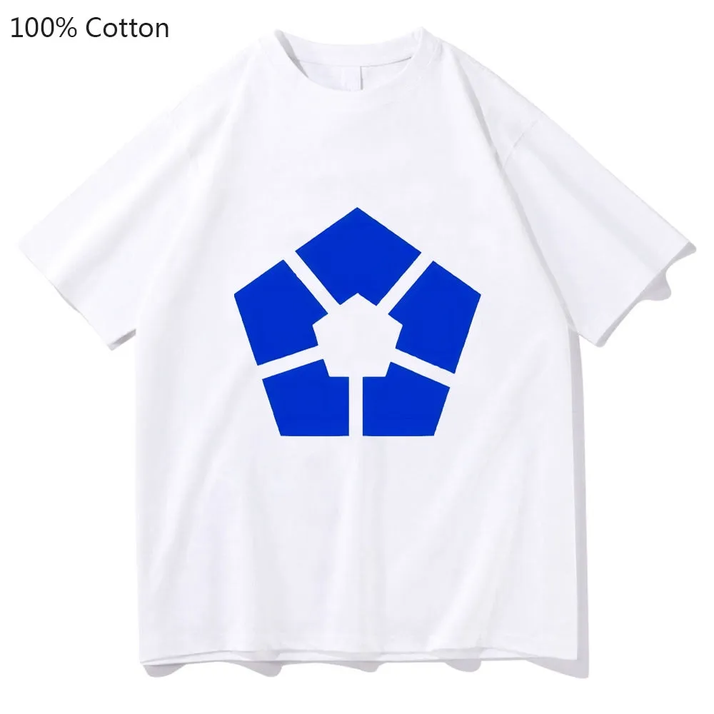 Blue Lock Logo Cool Anime T-Shirt High Quality