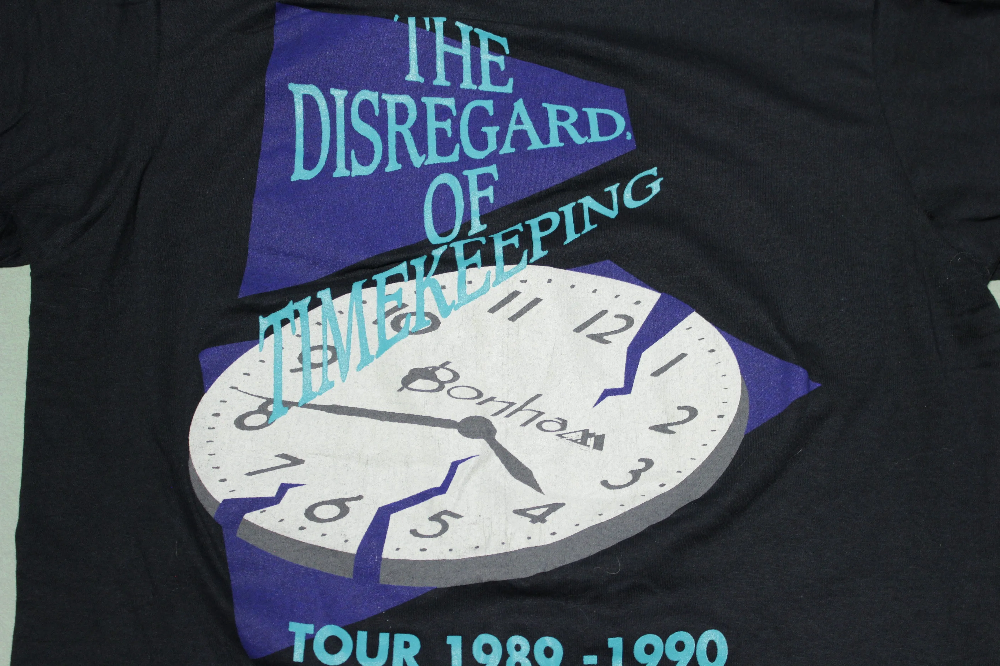 Bonham Disregard of Timekeeping 89-90 Tour Band T-Shirt