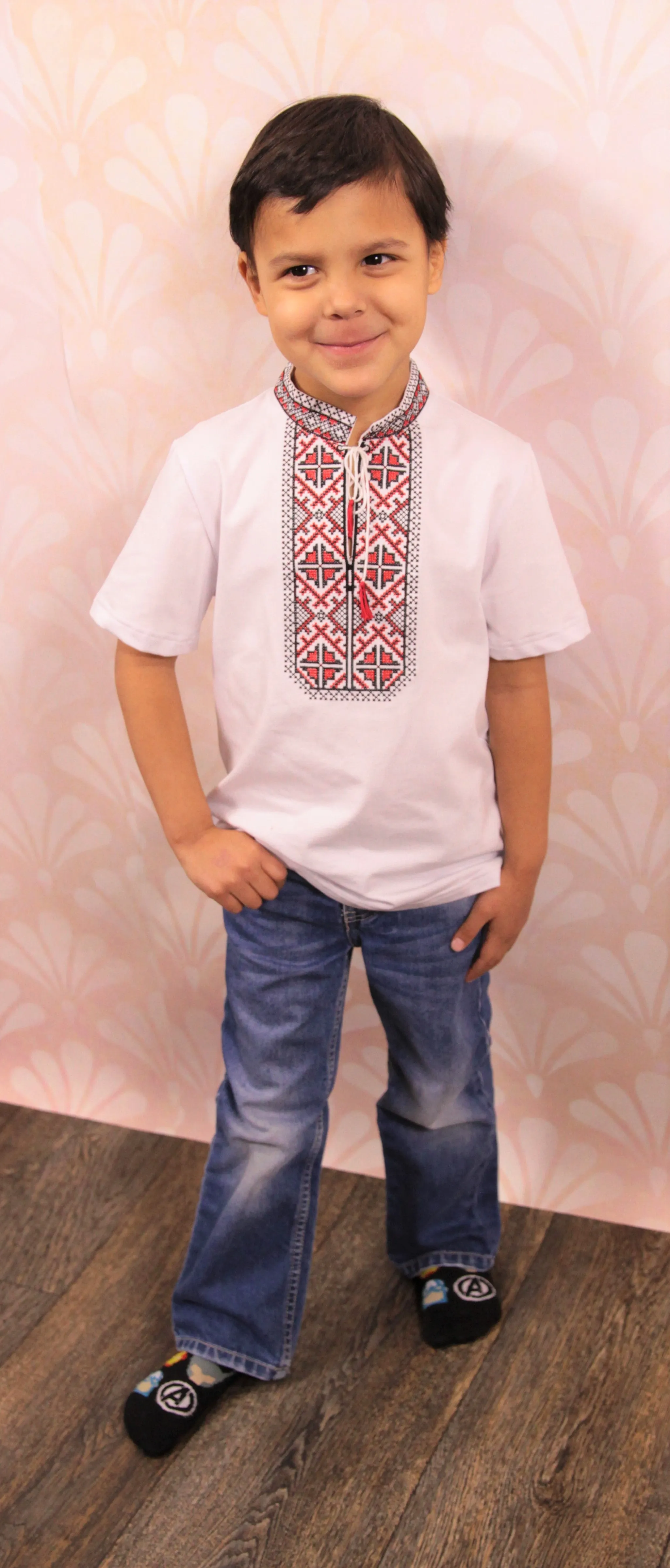 Boy’s White T-Shirt “Traditional”