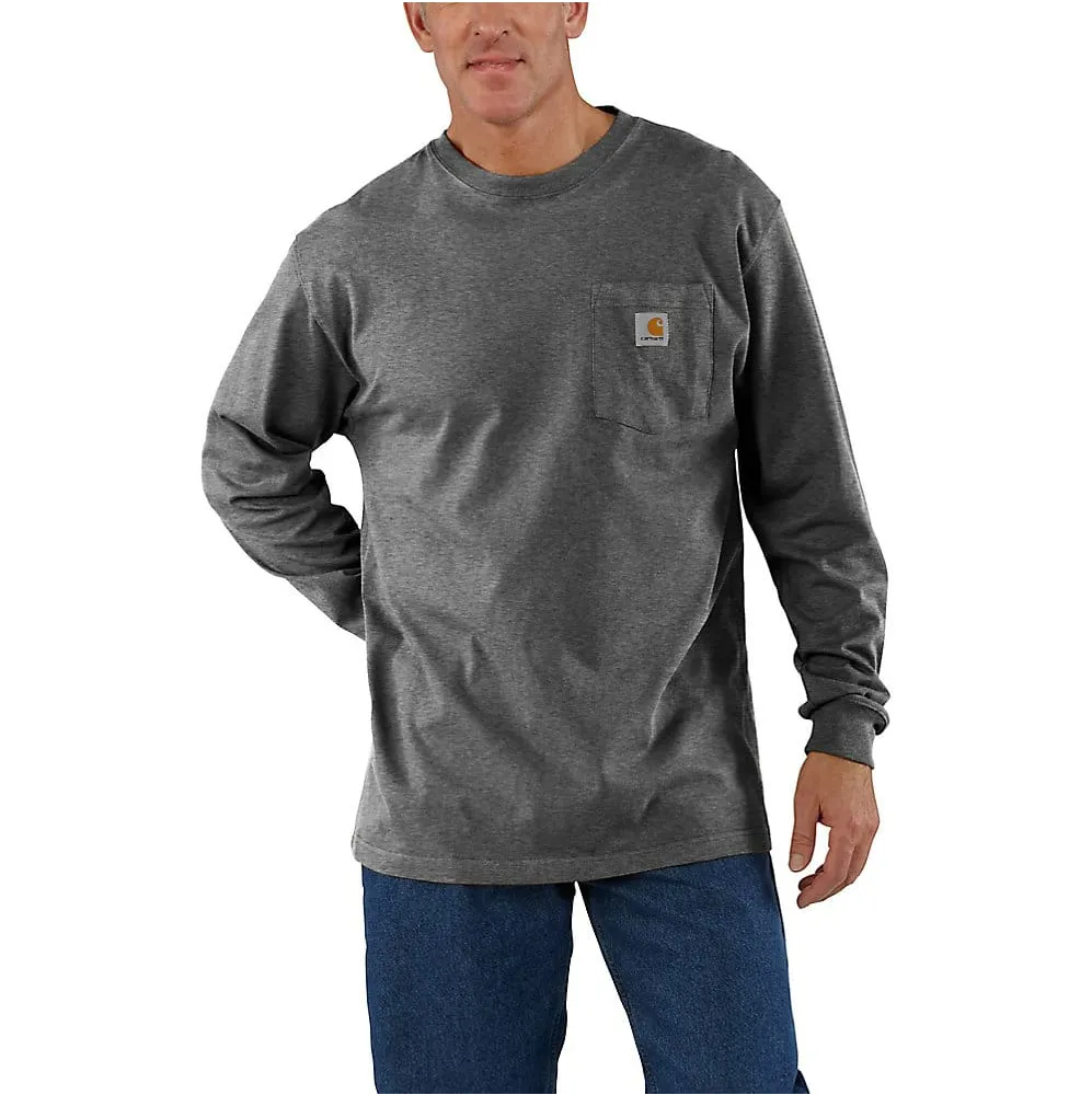 Carhartt Loose Fit Heavyweight Long-Sleeve Pocket T-Shirt