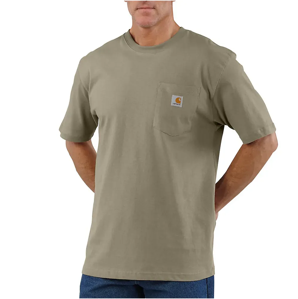 Carhartt Men's Loose Fit Heavyweight Short-Sleeve Pocket T-Shirt