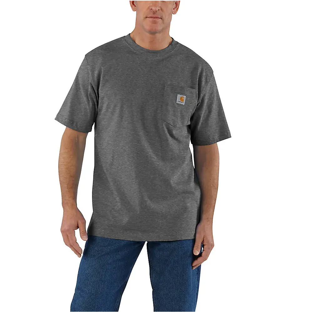 Carhartt Men's Loose Fit Heavyweight Short-Sleeve Pocket T-Shirt