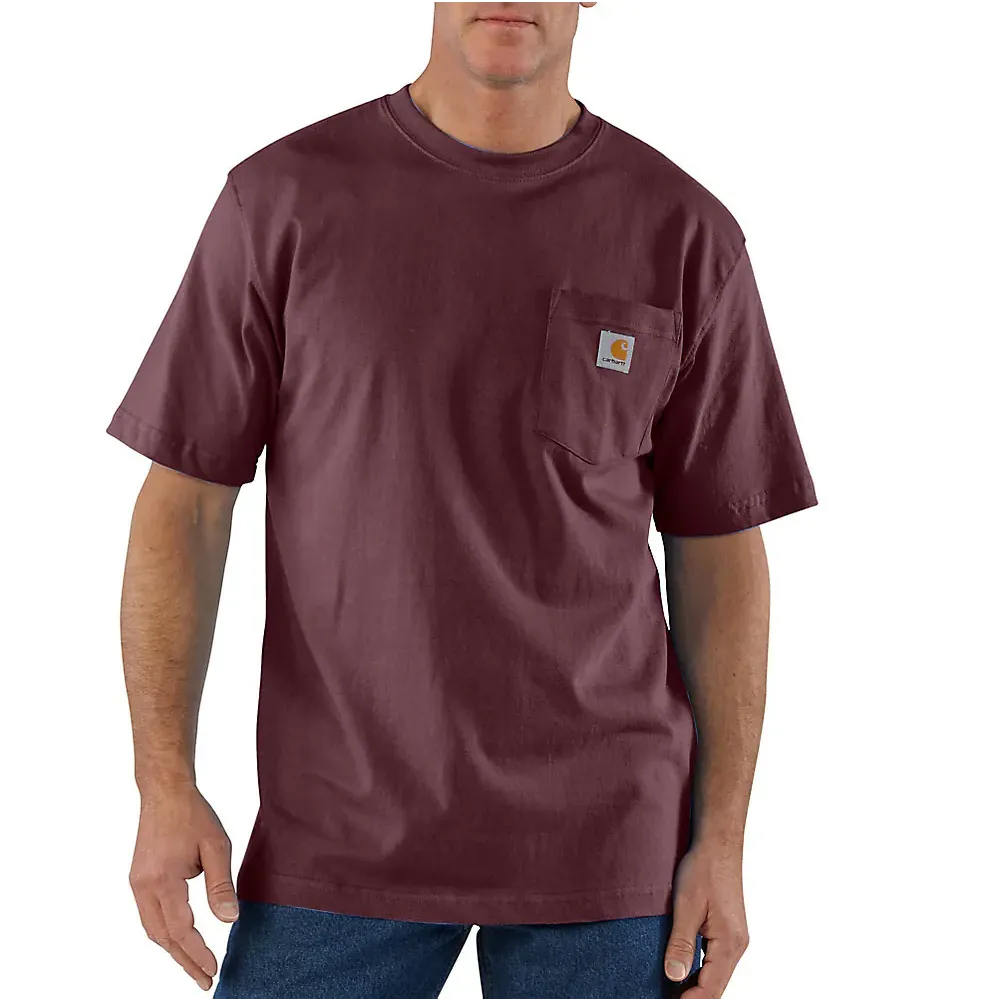 Carhartt Men's Loose Fit Heavyweight Short-Sleeve Pocket T-Shirt