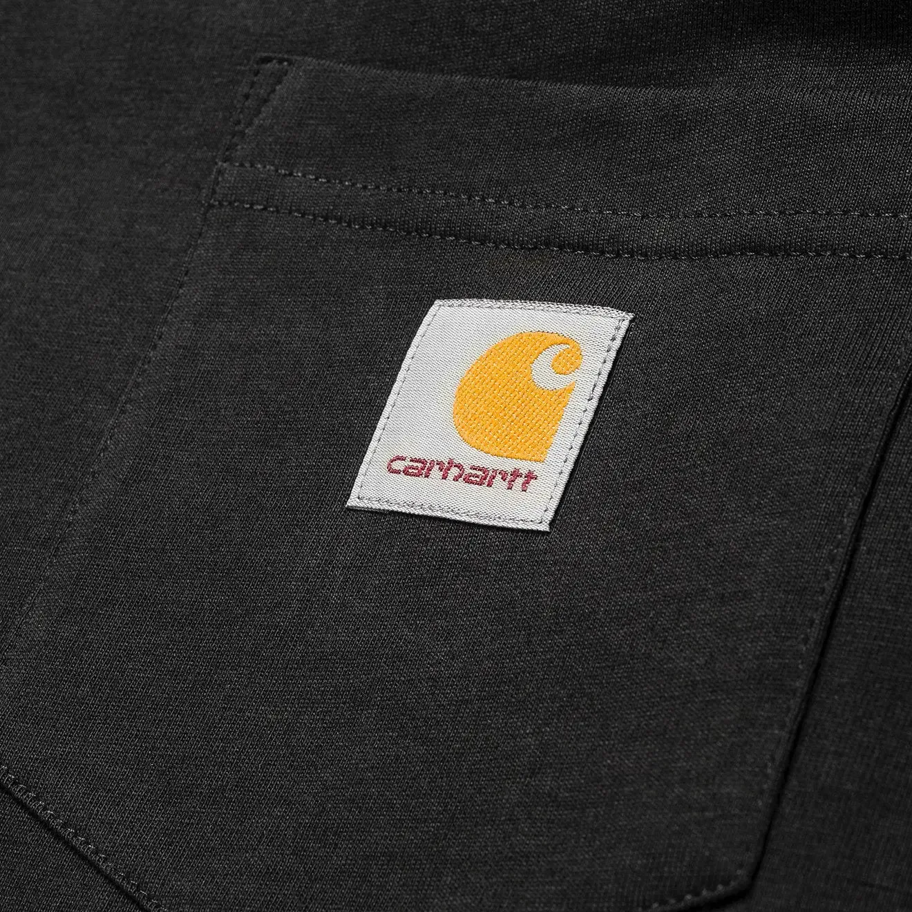 Carhartt WIP Long Sleeved Pocket T-Shirt Black