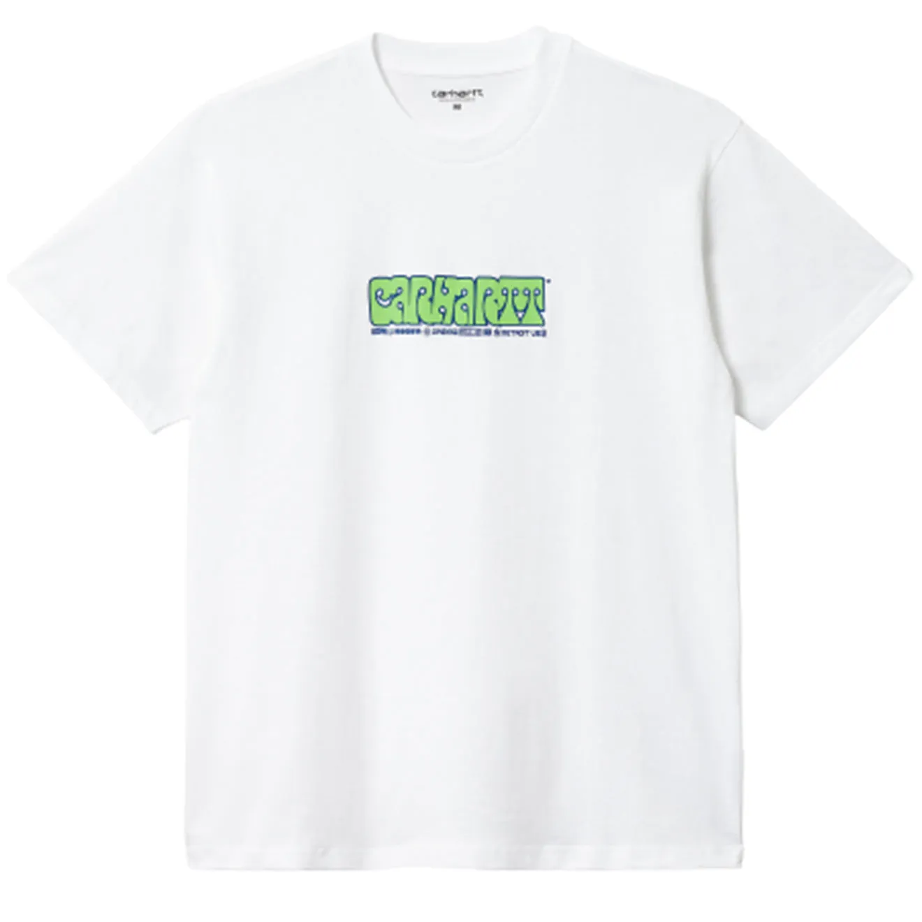 Carhartt WIP S/S Heat Script T-Shirt White