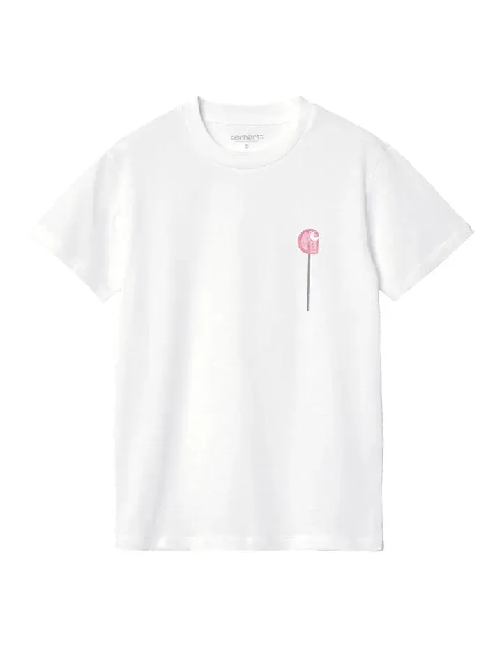 Carhartt WIP Womens S/S Lolly T-Shirt White