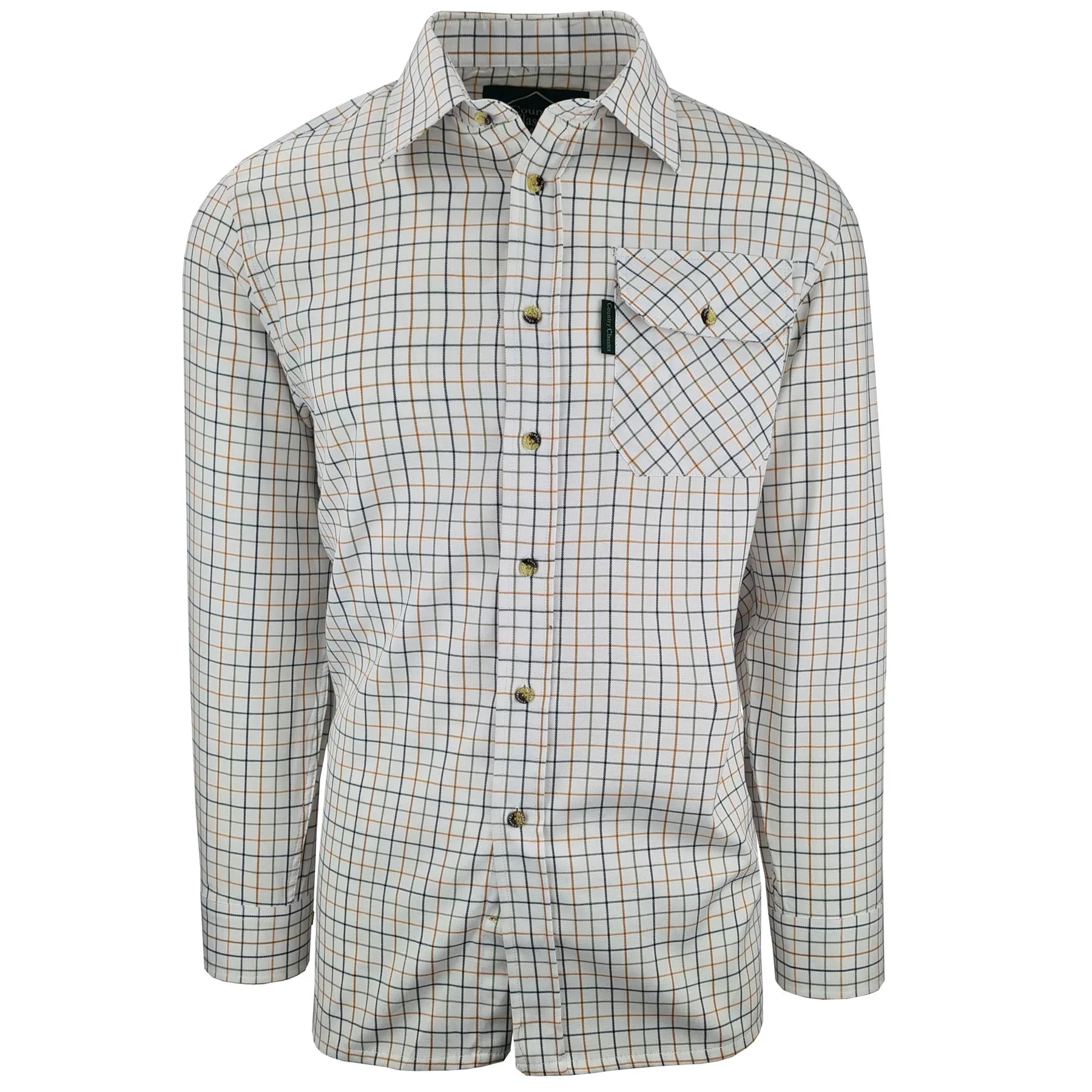 Champion Mens Long Sleeve Check Shirt - Highclere