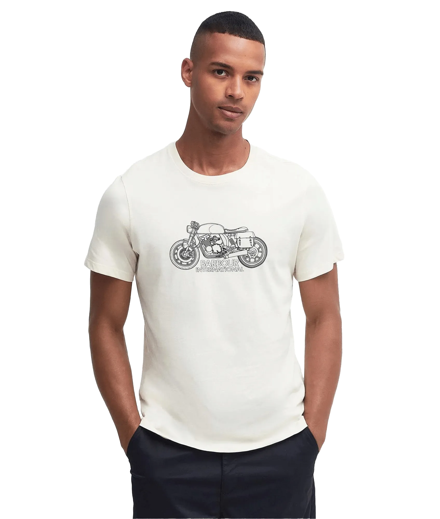 Colgrove Moto T-Shirt - White