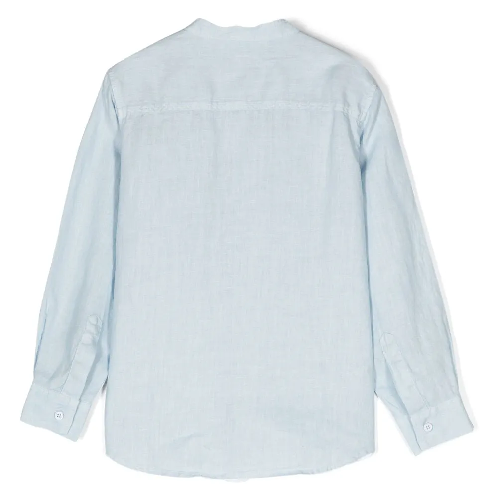 Collar Linen Shirt