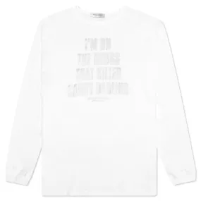 Drugs L/S T-Shirt - White