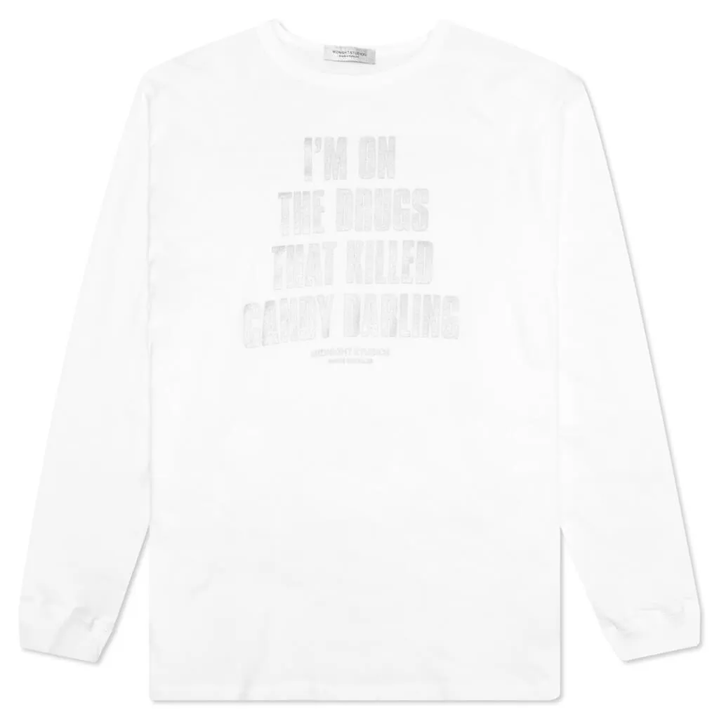 Drugs L/S T-Shirt - White