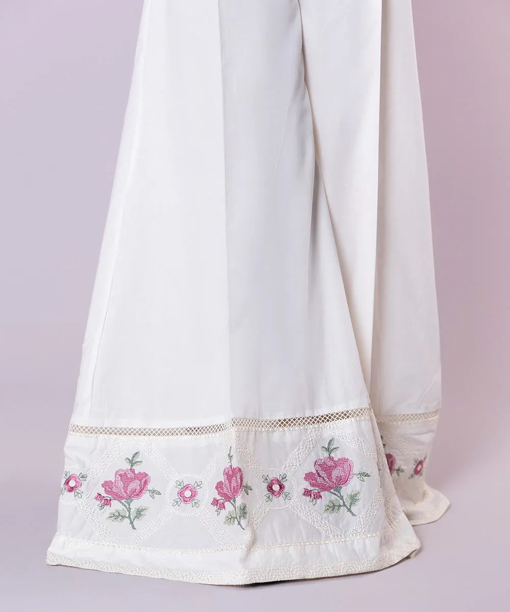 Embroidered Cambric Sharara