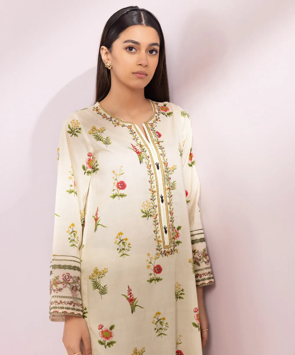 Embroidered Lawn Shirt