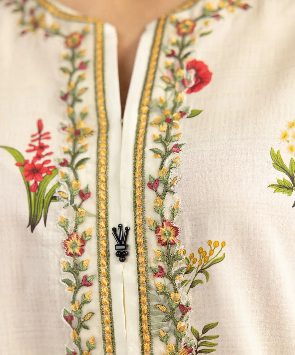 Embroidered Lawn Shirt