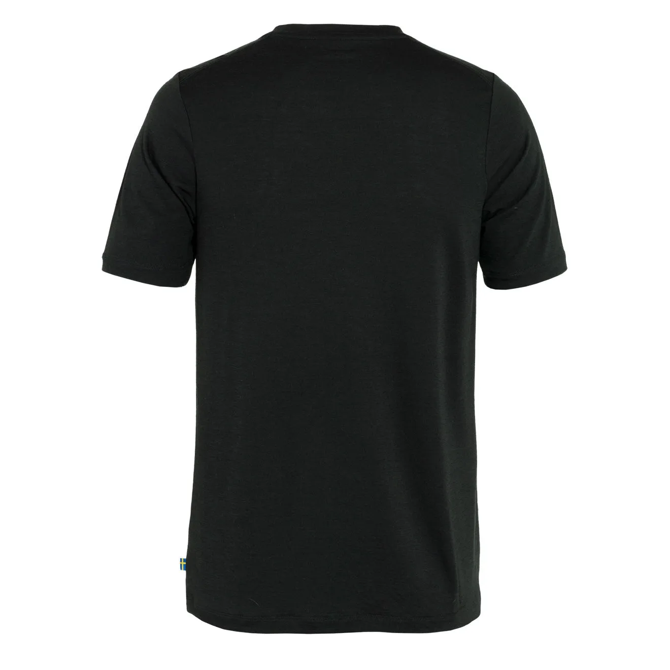 Fjallraven Abisko Wool Logo SS T-Shirt Black