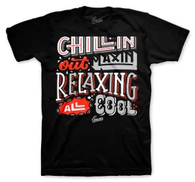 Foamposite Lava Shirt - Chillin Relaxin - Black