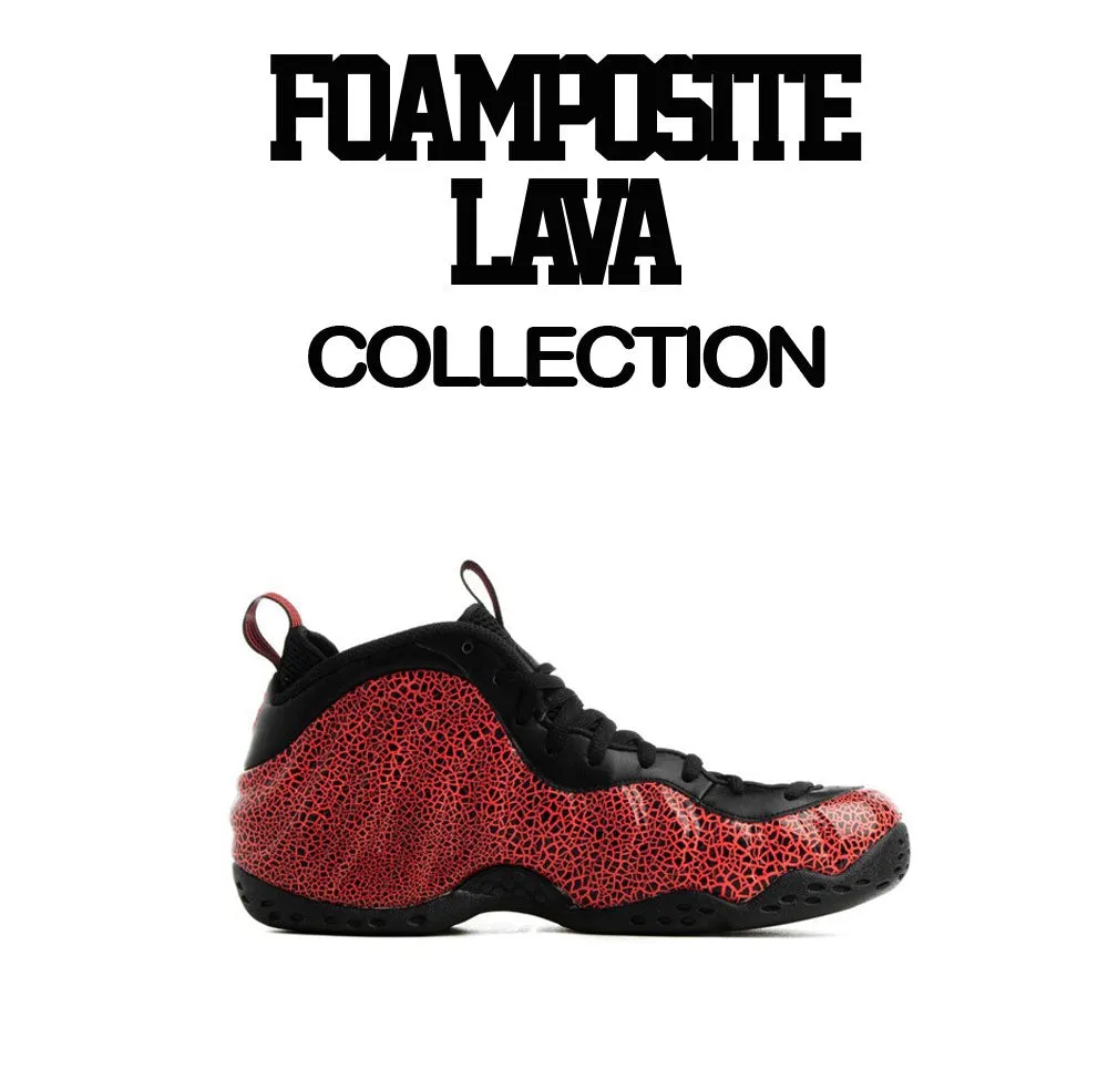 Foamposite Lava Shirt - Greatness Cross - Black