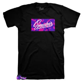 Foamposite Purple Camo Shirt - ST Camo Box - Black