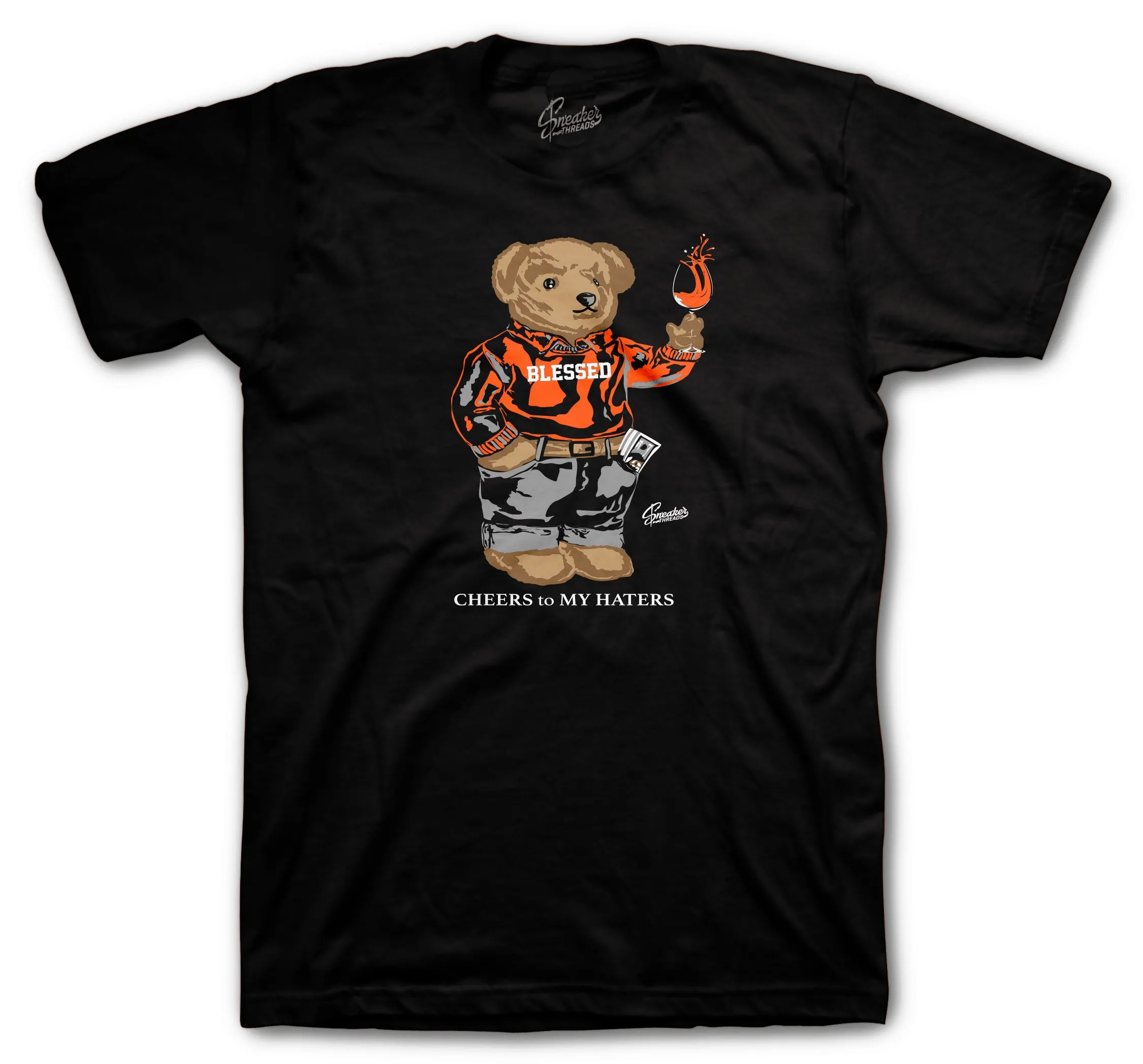 Foamposite Shattered Backboard Shirt - Cheers Bear - Black