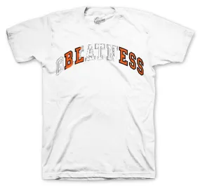 Foamposite Shattered Backboard Shirt - Stitch - White