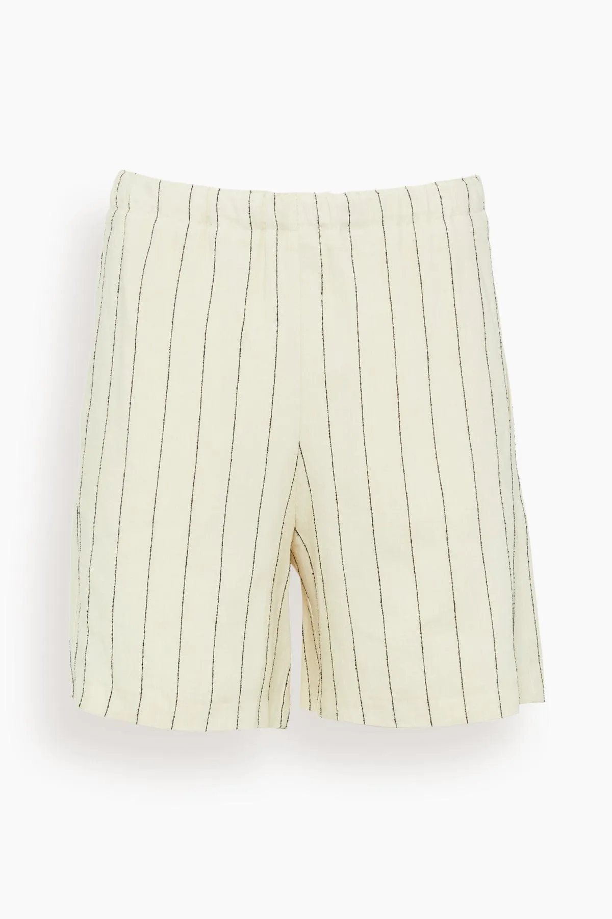 Hada Shorts in Ivory/Black