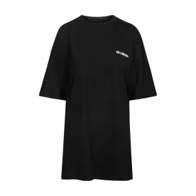 HAN KJOBENHAVN BOYFRIEND TEE - BLACK LOGO-BLACK