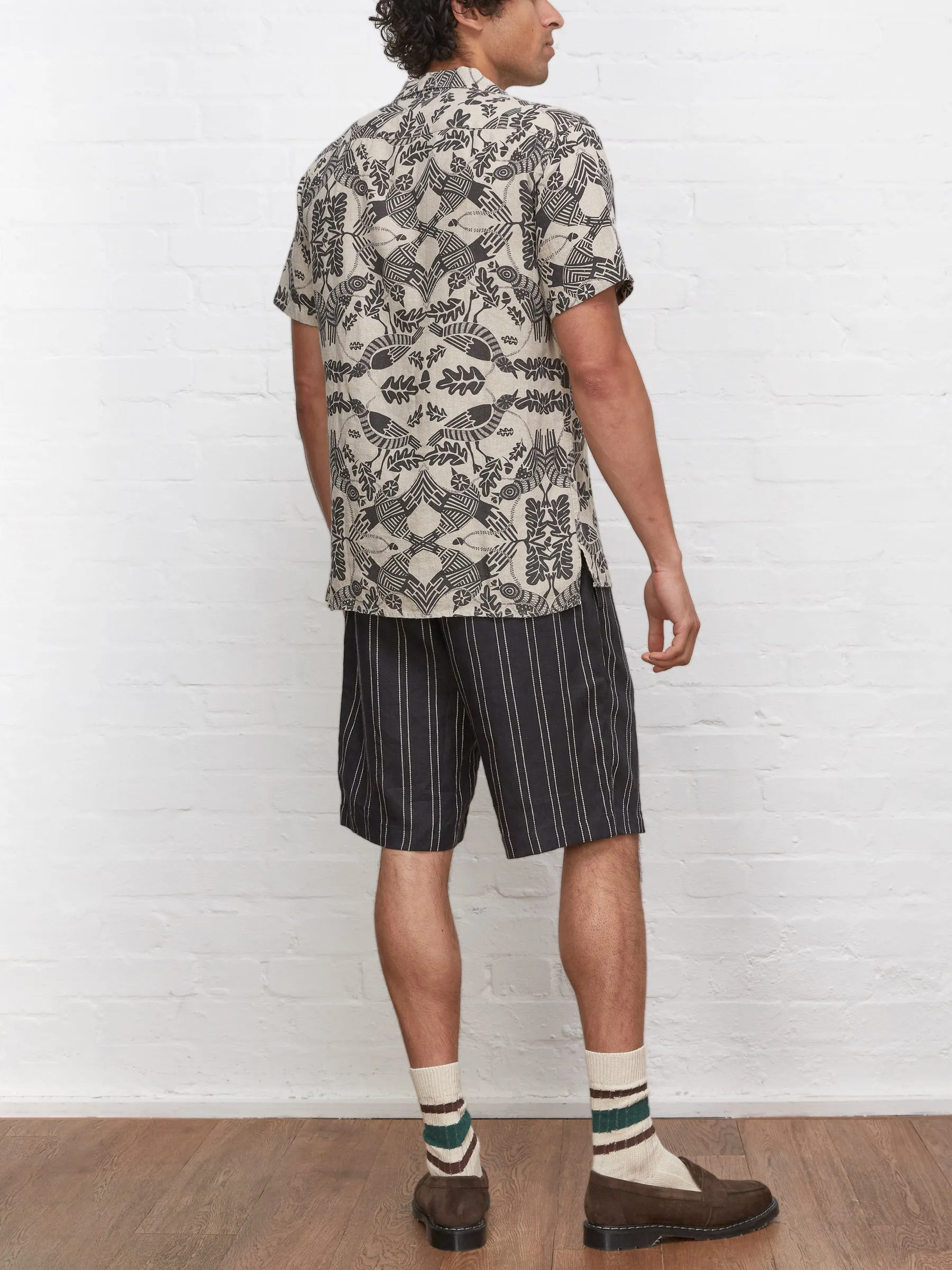 Havana Short Sleeve Shirt Lomas Black