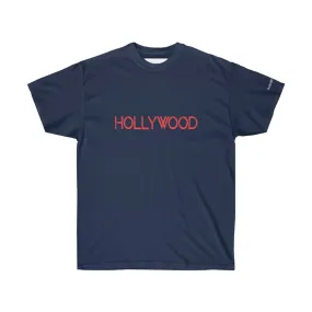 HOLLYWOOD ULTRA TEE - NAVY/ WHITE