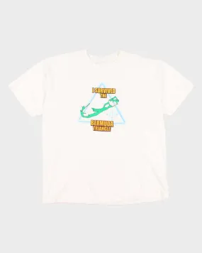 'I survived the Bermuda triangle' Graphic T-shirt - L