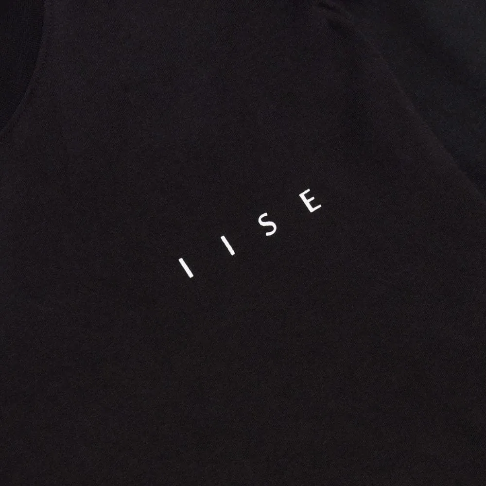 IISE BURNT HANJI LONG SLEEVE-BLACK