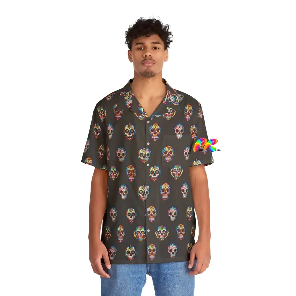 Island Calavera Fiesta Hawaiian Shirt