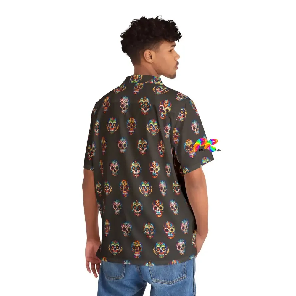 Island Calavera Fiesta Hawaiian Shirt