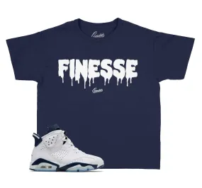 Kids Midnight Navy 6 Shirt - Finesse - Navy