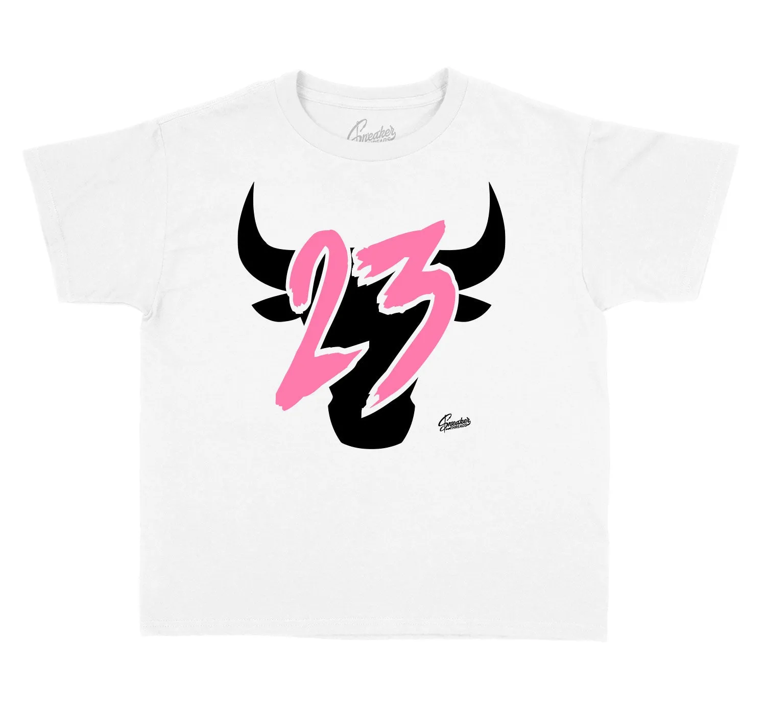 Kids Pinksicle 8 Shirt - Toro - White