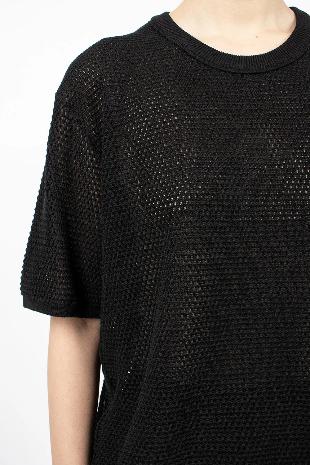 Klara Duo Eyelet Knitwear Black