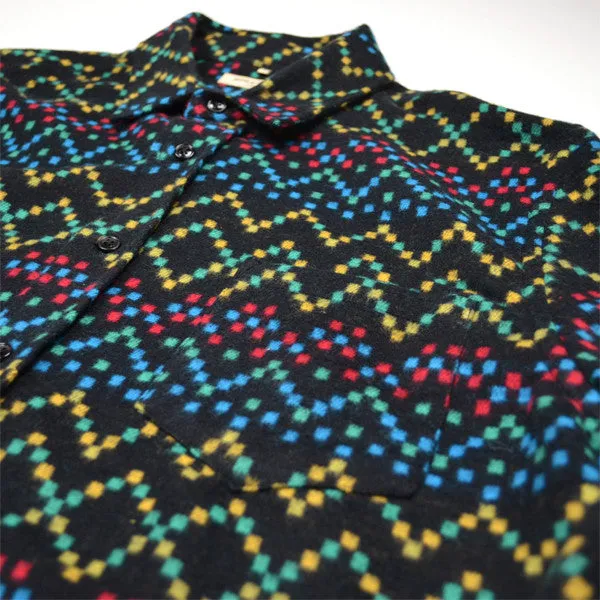 Levi's Made & Crafted - Classic Shirt Flannel - Black Digital Multicolor