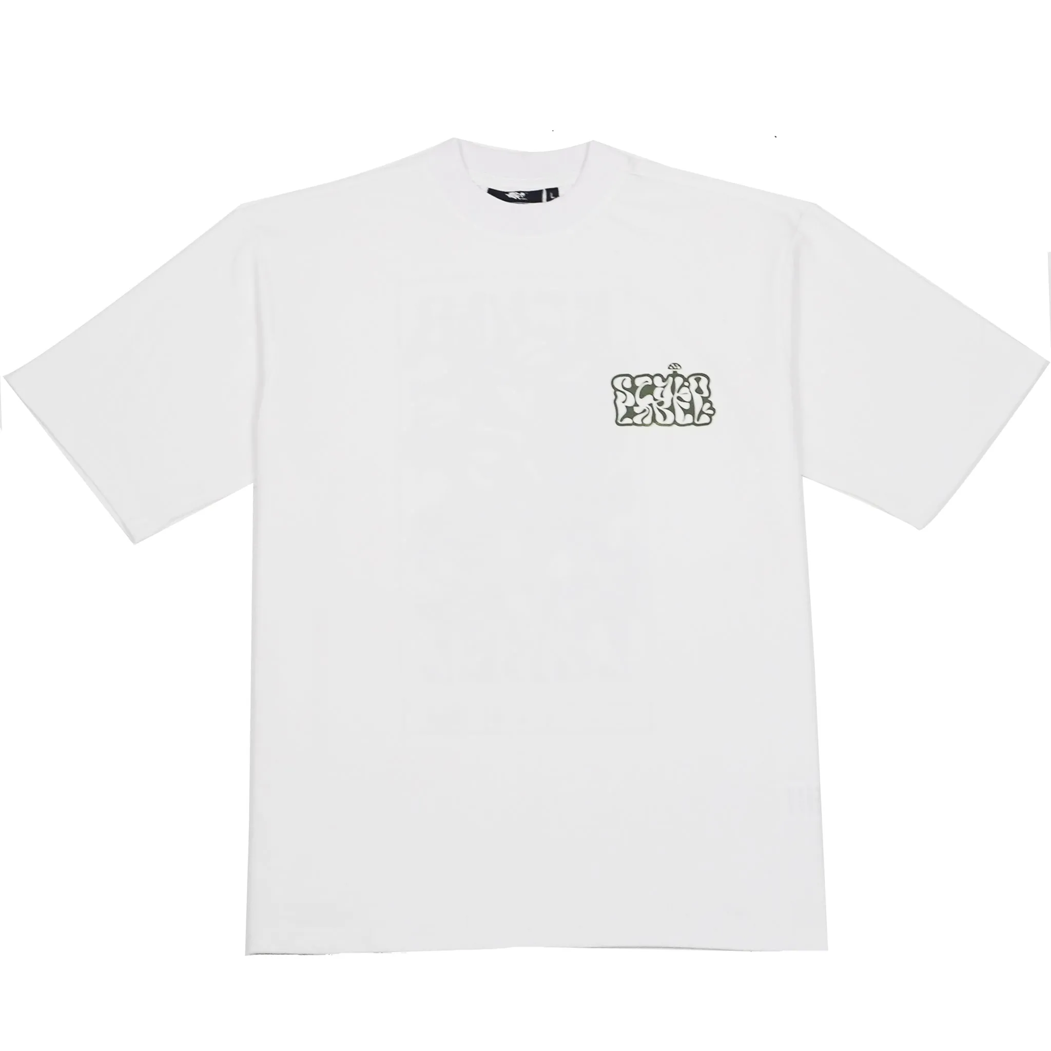 LIQUID TRIP T-SHIRT (green/white)