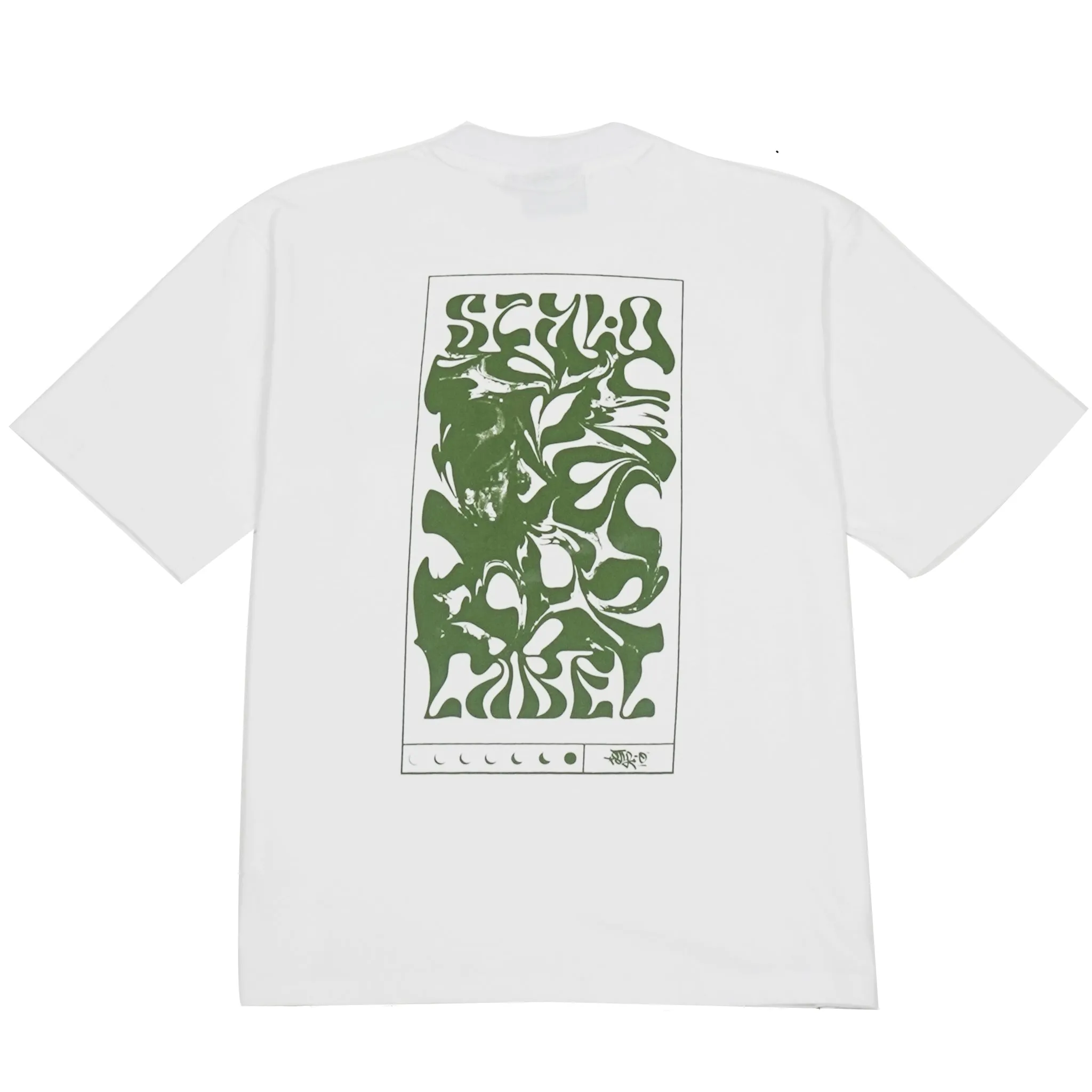 LIQUID TRIP T-SHIRT (green/white)