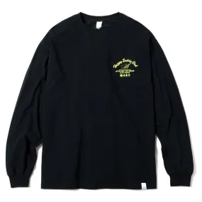 MAGICSTICK HAPPY ENDING CLUB LS TEE -BLACK