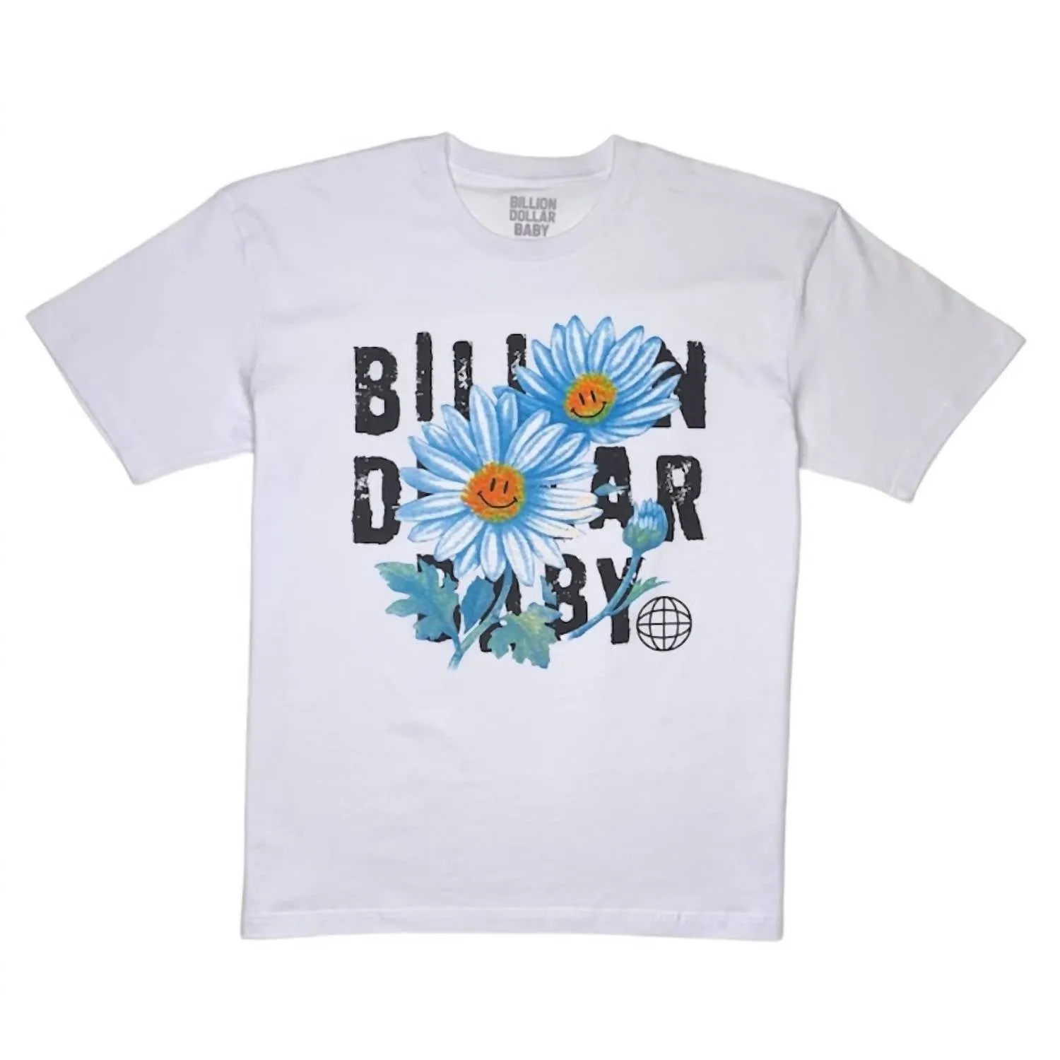 Men's Daisy T-Shirt In White