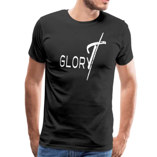 Mens T-Shirts, Glory Graphic Text Style Shirt