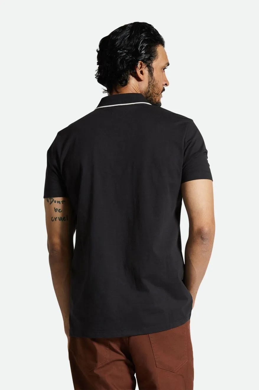 Mod Flex S/S Polo - Black